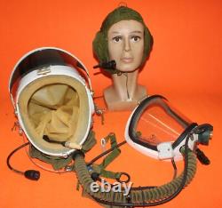 New Air Force Mig Jets Pilot High Altitude Stunt Flight Helmet 1# XXL