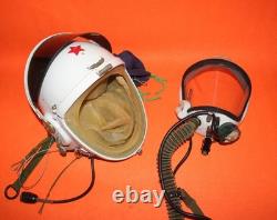 New Air Force Mig Pilot High Altitude Stunt Flight Helmet Flight Hat $349