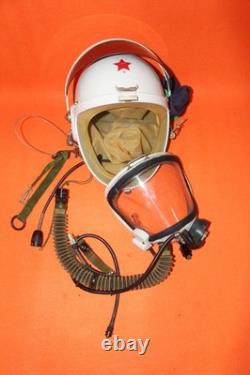 New Air Force Mig Pilot High Altitude Stunt Flight Helmet Flight Hat $349