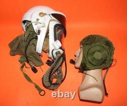 New Air Force Mig Pilot High Altitude Stunt Flight Helmet Flight Hat $349