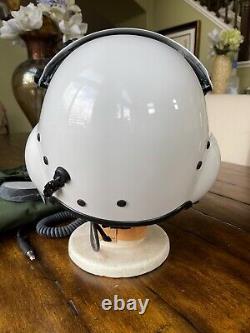 New Anvis 6 Sph5 Dual Visor Helicopter Pilot Flight Helmet Civilian Gentex