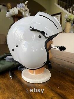 New Anvis 6 Sph5 Dual Visor Helicopter Pilot Flight Helmet Civilian Gentex