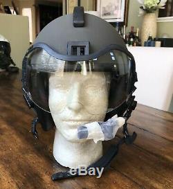 New Complete Hgu84p Gentex Large Pilot Flight Helmet & Hgu 84 Bag