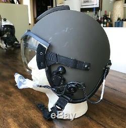 New Complete Hgu84p Gentex Large Pilot Flight Helmet & Hgu 84 Bag