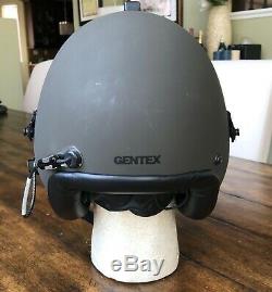 New Complete Hgu84p Gentex Large Pilot Flight Helmet & Hgu 84 Bag