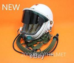 New Flight Helmet Mig-29 Air Force Pilot Helmet Oxygen Mask New 1#1# XXL