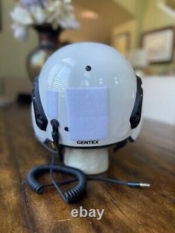 New Gentex Hgu 56p Large Helicopter Pilot Flight Helmet, Mfs, Rails Bag Hgu56