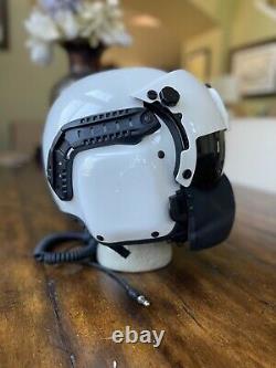 New Gentex Hgu 56p Large Helicopter Pilot Flight Helmet, Mfs, Rails Bag Hgu56