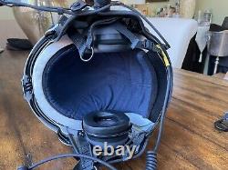 New Gentex Hgu 56p Large Helicopter Pilot Flight Helmet, Mfs, Rails Bag Hgu56