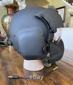 New Gentex Hgu 56p Medium Helicopter Pilot Flight Helmet Mfs Nvg Mount & Bag