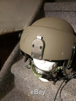 New Gentex Hgu56 Gentex Flight Pilot Helmet & MIC Large Hgu 56p