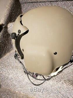 New Gentex Hgu56 Gentex Flight Pilot Helmet & MIC Large Hgu 56p