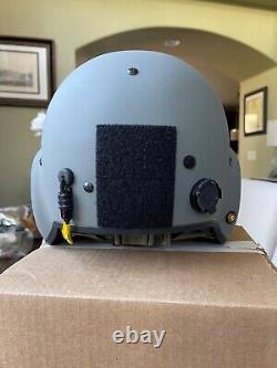 New Gentex Hgu56p Large Helicopter Pilot Flight Helmet Mfs Face Shield & Nvg 56