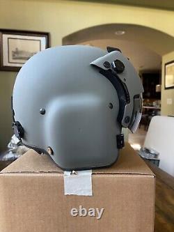 New Gentex Hgu56p Large Helicopter Pilot Flight Helmet Mfs Face Shield & Nvg 56