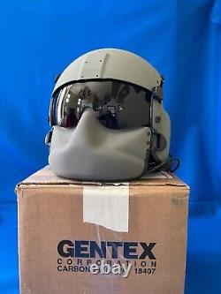 New Hgu Gentex Hgu56p XL Helicopter Pilot Flight Helmet Mfs Face Shield #2