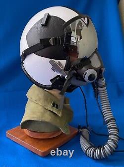 New Hgu55 Ballistic Large Pilot Flight Helmet & Small Narrow Mbu20p Oxygen Mask