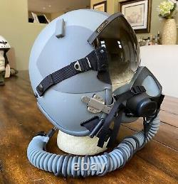 New Hgu55 Large Flight Helmet & Mbu20 Oxygen Mask Med Narrow Gentex Pilot Hgu 55