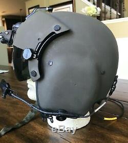 New Hgu56 Gentex Flight Pilot Helmet & Nvg Large Hgu 56