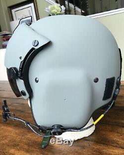 New Hgu56 Gentex Flight Pilot Helmet & Nvg Mfs Bundle Bag Large Hgu 56