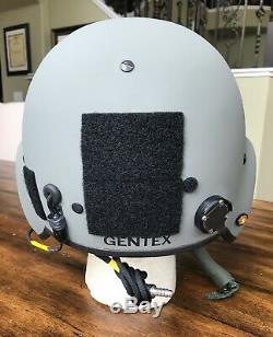 New Hgu56 Gentex Flight Pilot Helmet & Nvg Mfs Bundle Bag Large Hgu 56