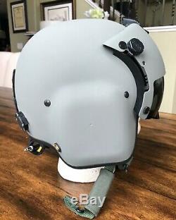 New Hgu56 Gentex Flight Pilot Helmet & Nvg Mfs Bundle Bag Large Hgu 56