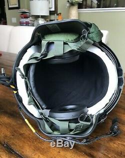 New Hgu56 Gentex Flight Pilot Helmet & Nvg Mfs Bundle Bag Large Hgu 56