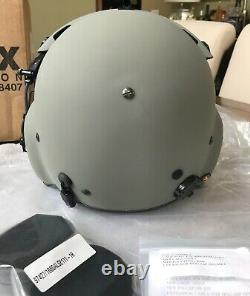 New Hgu56 Gentex Pilot Flight Helmet Loaded Cep Kit Helicopter Hgu Large