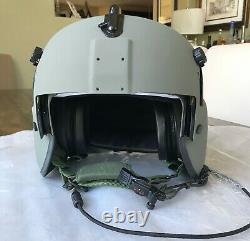New Hgu56p Pilot Flight Helmet Maxillofacial Mfs Shield Cep Kit Hgu 56 Large