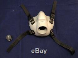 New Mbu-12 Gentex Oxygen Mask Faceshield And Microphone, Pilot Flight Helmet