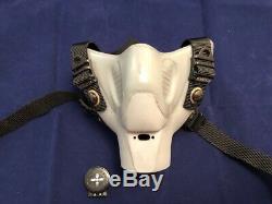 New Mbu-12 Gentex Oxygen Mask Faceshield And Microphone, Pilot Flight Helmet