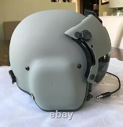New Medium Hgu56p Pilot Flight Helmet Maxillofacial Mfs Shield Cep Kit Hgu 56