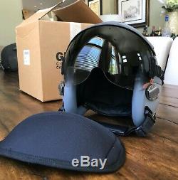 New XL Hgu55 Gentex Pilot Flight Helmet & Bag Hgu 55