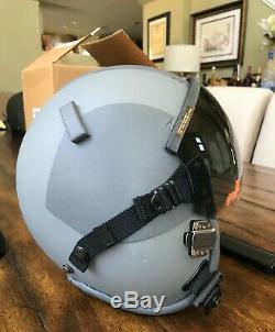 New XL Hgu55 Gentex Pilot Flight Helmet & Bag Hgu 55