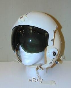 Nice Clean Complete 1980 Gentex HGU-22/P Single Visor USAF Pilot Flight Helmet