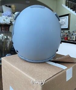 Nos Hgu55 55 Gentex Large Pilot Flight Helmet & Nib Mbu12 Regular Oxygen Mask