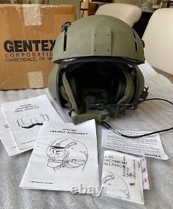 Nos XL Gentex Sph-4 Helicopter Pilot Flight Helmet Sph-4b