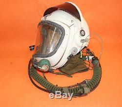 OLD Flight Helmet High Altitude Astronaut Space Pilots Pressured tk- MD1969