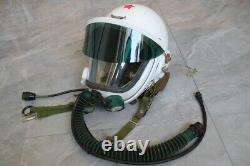 ORIGINAL HIGH ALTITUDE MIG-21 FIGHTER PILOT FLIGHT HELMET (1#/LARGEST)No. 0311141