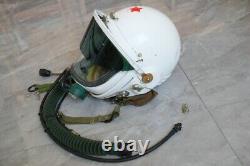 ORIGINAL HIGH ALTITUDE MIG-21 FIGHTER PILOT FLIGHT HELMET (1#/LARGEST)No. 0311141