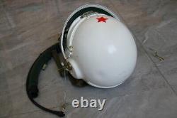 ORIGINAL HIGH ALTITUDE MIG-21 FIGHTER PILOT FLIGHT HELMET (1#/LARGEST)No. 0311141