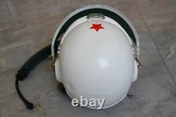 ORIGINAL HIGH ALTITUDE MIG-21 FIGHTER PILOT FLIGHT HELMET (1#/LARGEST)No. 0311141