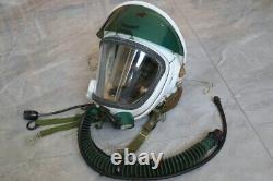 ORIGINAL HIGH ALTITUDE MIG-21 FIGHTER PILOT FLIGHT HELMET (1#/LARGEST)No. 0311141