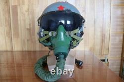 Original Air Force Fighter Pilot Flight Helmet, Oxygen Mask Ym-9915G