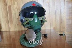 Original Air Force Fighter Pilot Flight Helmet, Oxygen Mask Ym-9915G