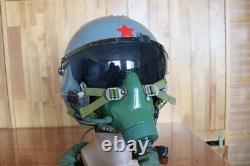 Original Air Force Fighter Pilot Flight Helmet, Oxygen Mask Ym-9915G