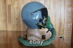 Original Air Force Fighter Pilot Flight Helmet, Oxygen Mask Ym-9915G