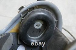 Original Air Force Fighter Pilot Flight Helmet, Oxygen Mask Ym-9915G