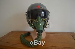Original Air Force Fighter Pilot Flight Protection Helmet(NEW), oxygen mask