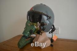 Original Air Force Fighter Pilot Flight Protection Helmet(NEW), oxygen mask