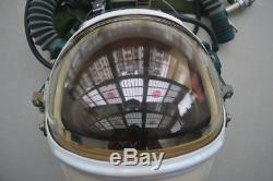 Original Air Force MIG Fighter Pilot Astronaut Outer Space Flight Helmet, Suit